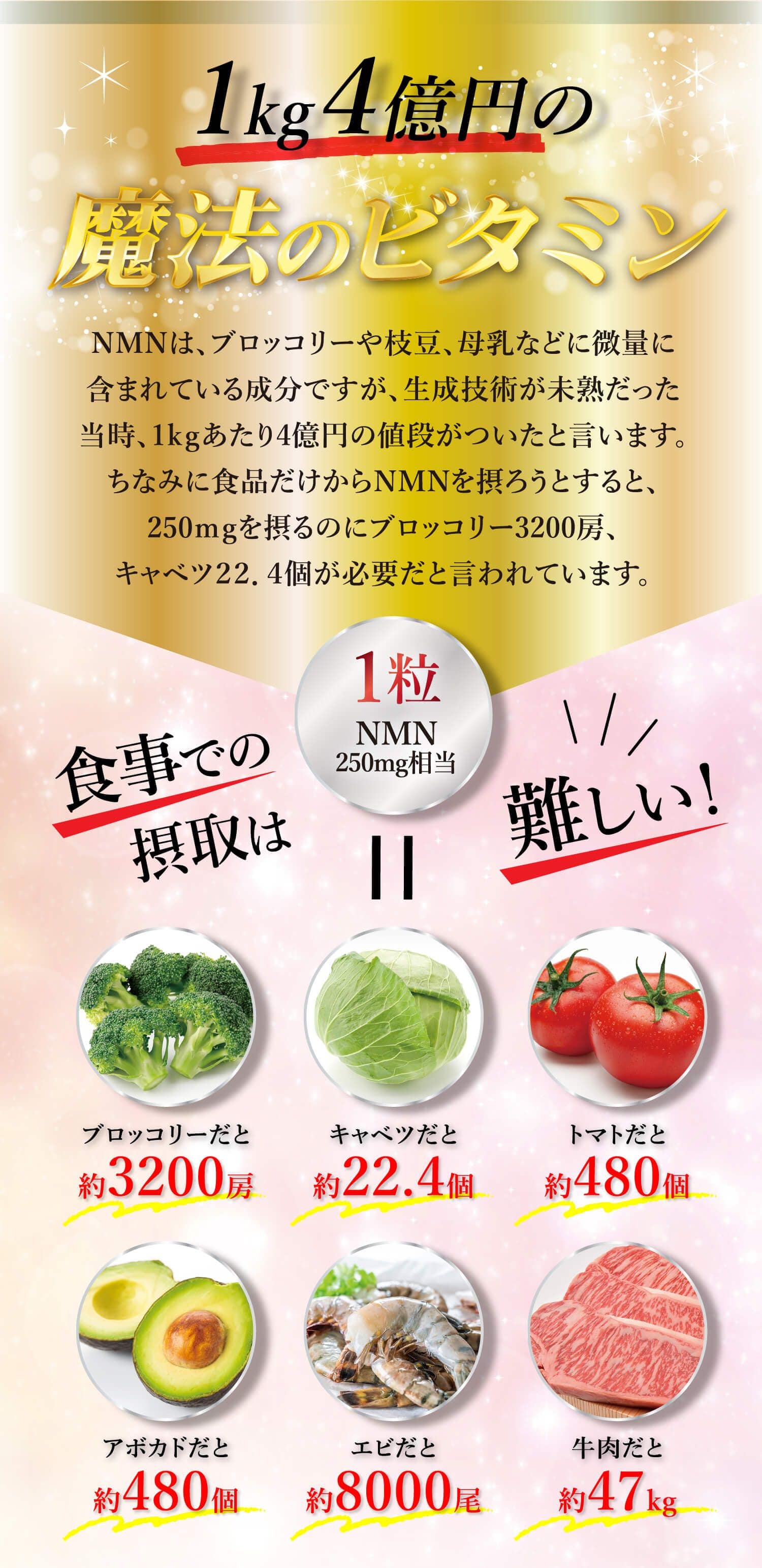 1kg4億円の魔法のビタミン